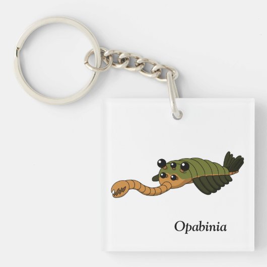 Opabinia - Prehistorisch dier Sleutelhanger (Voorkant)