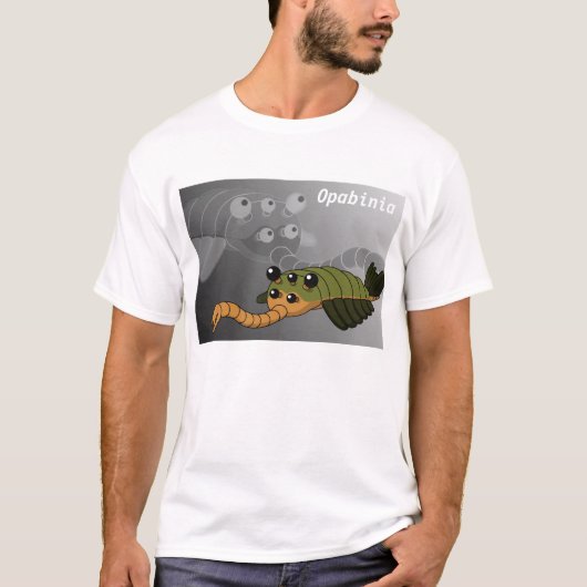 Opabinia - Prehistorisch dier T-shirt (Voorkant)