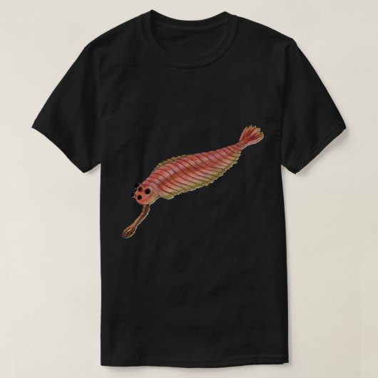 Opabinia regalis Sticker.png T-shirt (Design voorkant)