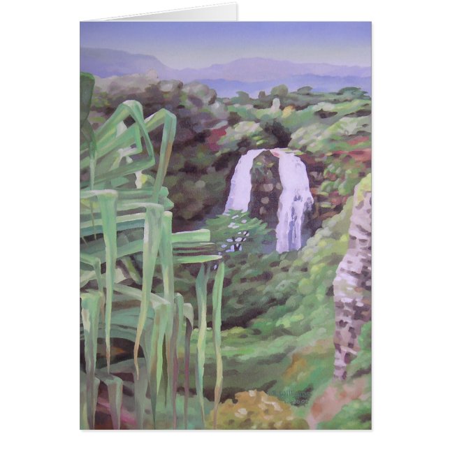 Opaekaa Herfsten, Kauai (Voorkant)