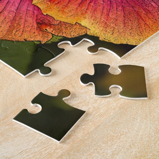 Opaeka'a Herfsten, Kauai Hawaiian Collage Legpuzzel (Zijkant)