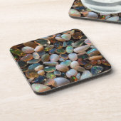 "Opal01" / Harde plastic onderzetter (Linkerzijde)