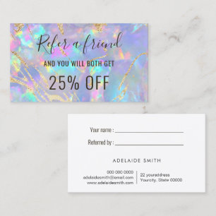 OPAL Achtergrond Verwijzings Kaart Visitekaartje