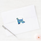 Opal Afghan Hound Stickers (Envelop)