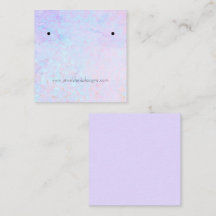 Opal Agaat Textuur Oorbellen Display Kaart