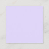 Opal Agaat Textuur Oorbellen Display Kaart Vierkante Visitekaartje (Achterkant)