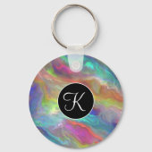 Opal Agate Sleutelhanger (Voorkant)