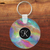 Opal Agate Sleutelhanger (Voorkant)