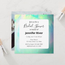 Opal Chic Elegant Modern Kaart
