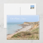 Opal Coast Turquoise Sea and Cliffs Feestdagenkaart (Voorkant / Achterkant)