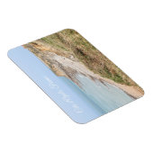 Opal Coast Turquoise Sea and Cliffs Magneet (Rechterzijde)