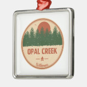 Opal Creek Wilderness Oregon Metalen Ornament (Links)