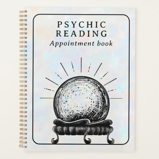 Opal  Crystal Ball Psychisch Medium Planner (Voorkant)