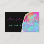 Opal Crystal Gemstone Visitekaartje (Voorkant)