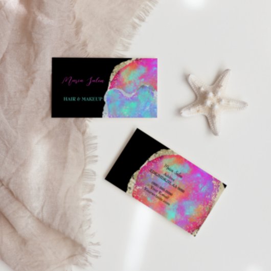 Opal Crystal Gemstone Visitekaartje