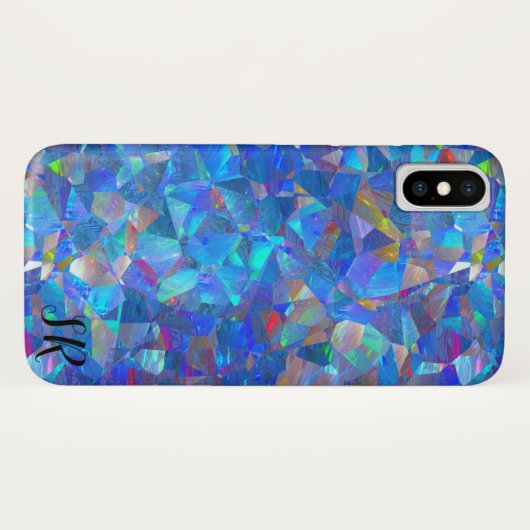 Opal Crystal gepersonaliseerd Case-Mate iPhone Case (Achterkant (horizontaal))