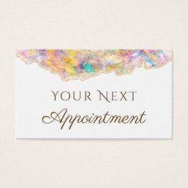 Opal Design Appointkaart Visitekaartje