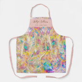 Opal Design Beauty Professioneel schort (Voorkant)