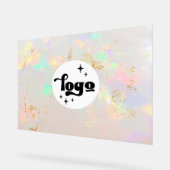 Opal Design logo Acryl Bord (Hoek)