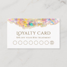 opal design loyality card visitekaartje