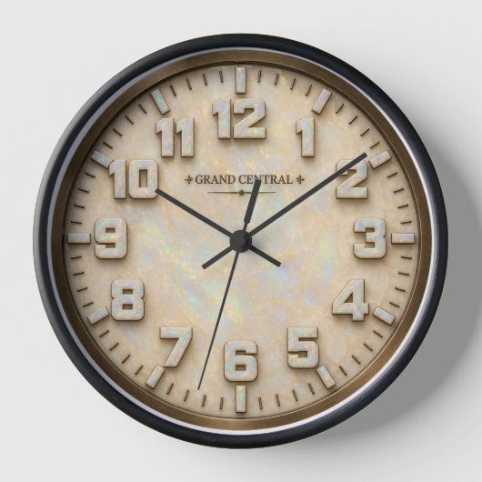 Opal edelsteen replica klok (Voorkant)