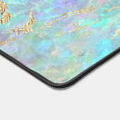 Opal Edelsteen Textuur Faux folie Details Bureaumat (Hoek)