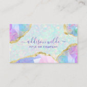 Opal Edelsteen Visitekaartje (Voorkant)