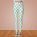 Opal en Honeydew Checkerboard Leggings<br><div class="desc">Opal en Honeydew Checkerboard</div>