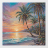 Opal Essence Tropisch Eiland Raamsticker (Vel)