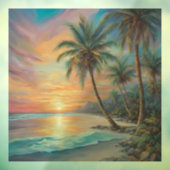 Opal Essence Tropisch Eiland Raamsticker (Vel 3)