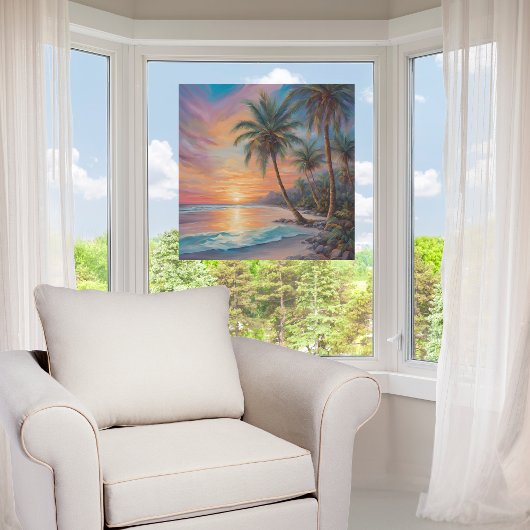 Opal Essence Tropisch Eiland Raamsticker