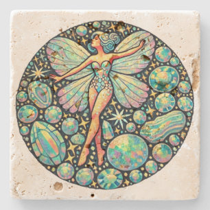 Opal Fairy Stenen Onderzetter