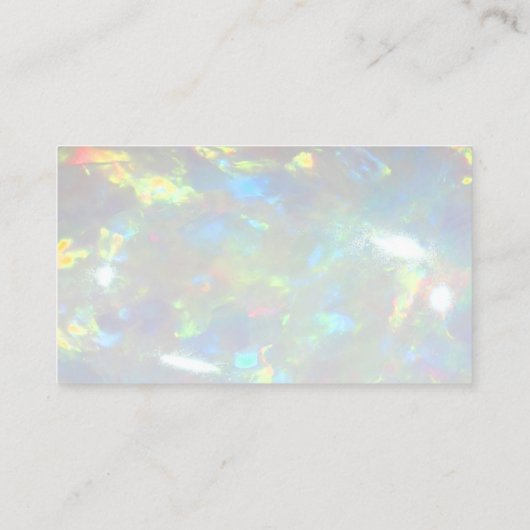 Opal Foto Dank u visitekaartje (Achterkant)