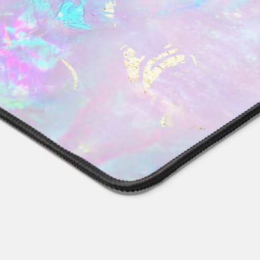 opal geïnspireerd design bureaumat (Hoek)