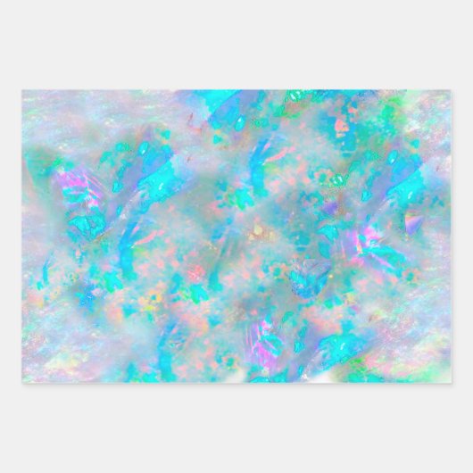 opal gemstone design van vellen papier (Voorkant 2)