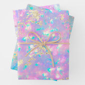 opal gemstone design van vellen papier (In situ)