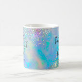 Opal Glitter dacht dat ze Afstuderen kon maken Koffiemok (Center)