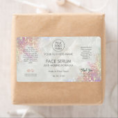Opal Glitter Face and Hair Serum Label (Insitu)