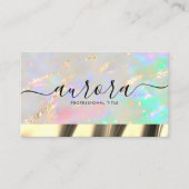Opal Glow Elegance: het Visitekaartje dat glinster (Voorkant)