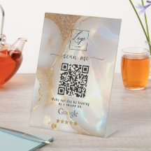 Opal Goud Google Reviews Zakelijk Link QR Code  
