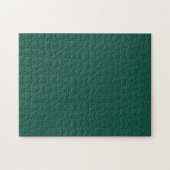 Opal Groen Effen Kleur Legpuzzel (Horizontaal)