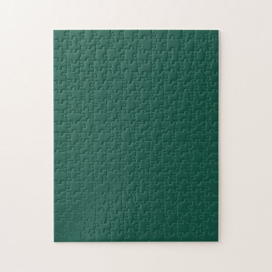 Opal Groen Effen Kleur Legpuzzel (Verticaal)