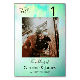 Opal-hedendaags foto-weddenschappen kaart