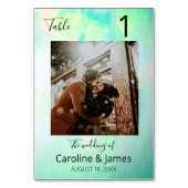 Opal-hedendaags foto-weddenschappen kaart (Voorkant)