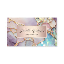 Opal Holografische & Gouden Texturen QR Code Siera