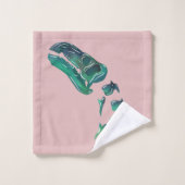 Opal Iguanodon Dinosaur Bad Handdoek (Wasdoekje)