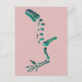 Opal Iguanodon Dinosaur Briefkaart (Voorkant)