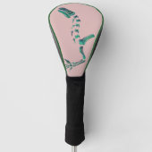 Opal Iguanodon Dinosaur Golfheadcover (Voorkant)