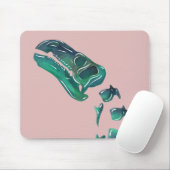 Opal Iguanodon Dinosaur Muismat (Met muis)