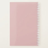 Opal Iguanodon Dinosaur Planner (Achterkant)